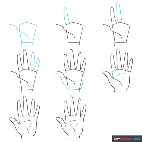 How to Draw an Anime Hand - Easy Step by Step Tutorial