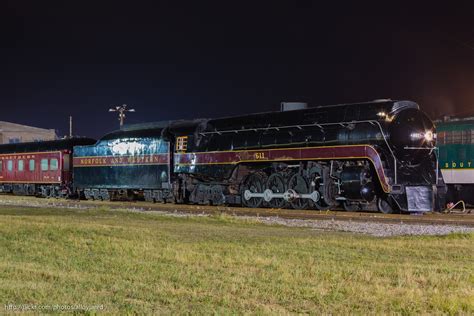 Norfolk & Western Class J #611 spending the night at Spencer Shops, May 30th 2014 [1920x1280 ...