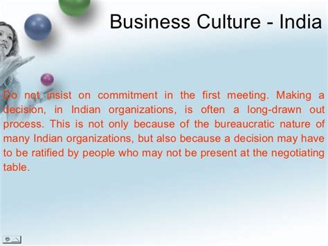 Know more about Indian Business Culture