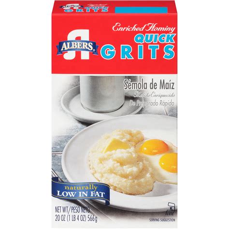 Albers® Enriched Hominy Quick Grits 20 oz. Box - Walmart.com