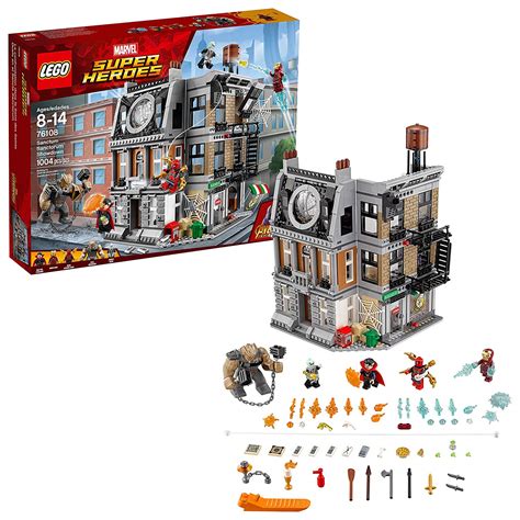 LEGO Marvel Super Heroes Avengers: Infinity War Sanctum Sanctorum Showdown 76108 Building Kit ...