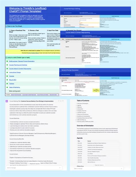 ChatGPT Prompt Templates: Generate Prompts & Supercharge AI Output. - Thinkific