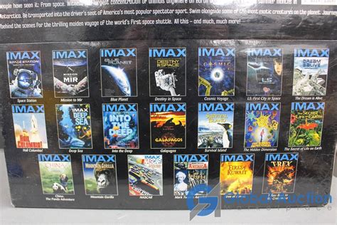 Magnavox VHS/DVD Player and IMAX Unopened DVD Set