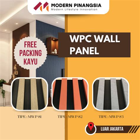 Jual Wall Panel WPC Tipe MWP 81-83 / Modern WPC / Interior Dinding 3D - Jakarta Barat - MODERN ...