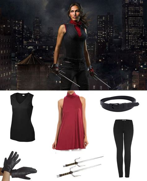 Elektra Black Costume | Carbon Costume | DIY Dress-Up Guides for ...