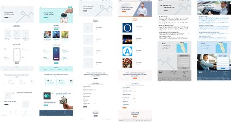 Landings UI/UX examples | Figma Community