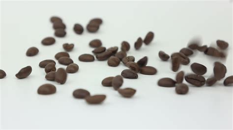 Coffee, coffee bean, slow motion, slow motion of coffee beans 23887922 Stock Video at Vecteezy