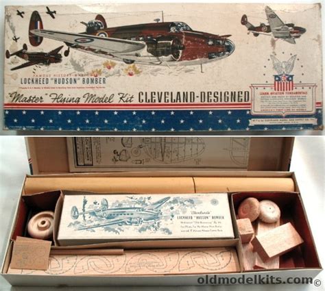 Cleveland 1/16 Lockheed Hudson - 'Master Kit' For R/C or Free Flight, SF-95