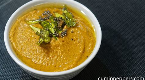 capsicum chutney - CuminPeppers Uncategorized