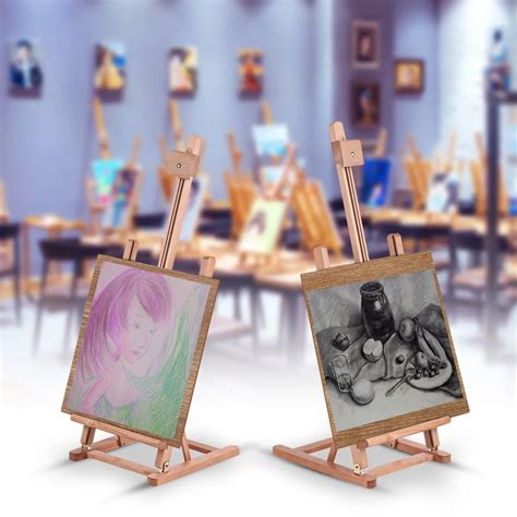 Easel for Painting Easel Adjustable Tabletop H frame Wood Easel Assembled High quality Art ...