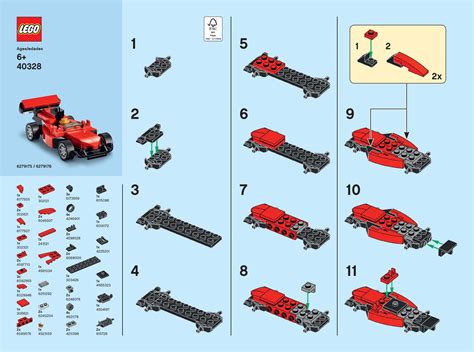 Lego Race Car Instructions