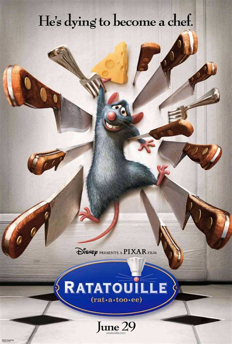 Ratatouille (#1 of 4): Mega Sized Movie Poster Image - IMP Awards