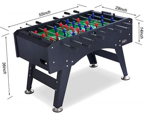 Foosball Table Dimensions - Regulation Size Foosball Tables - Foosball ...