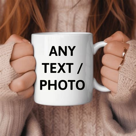 Custom Mug Personalized Mug Custom Photo Mug Quote Mug - Etsy