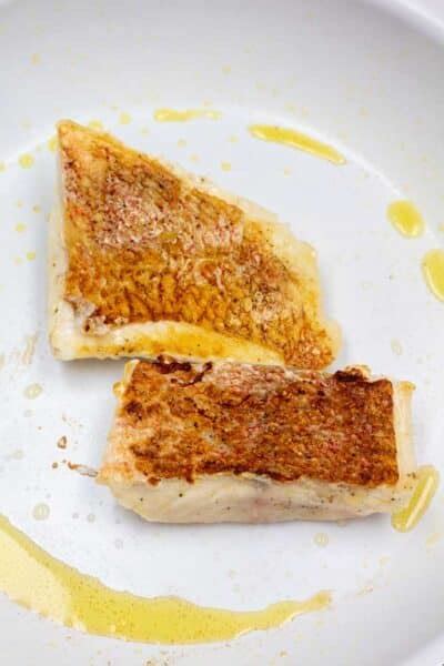 Pan Seared Red Snapper - Bake It With Love