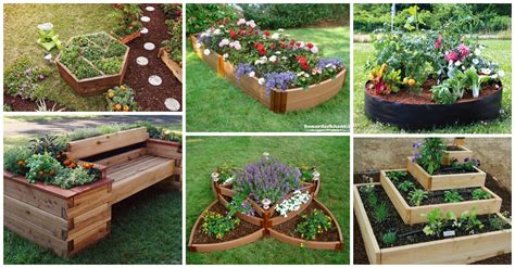 15+ Impressive DIY Flower Beds For Your Garden