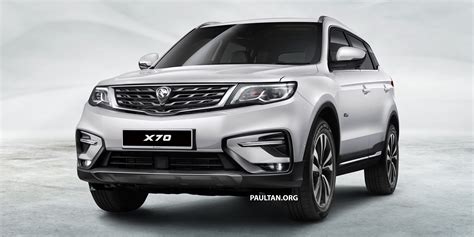 Proton X70 SUV 1 - White - Paul Tan's Automotive News