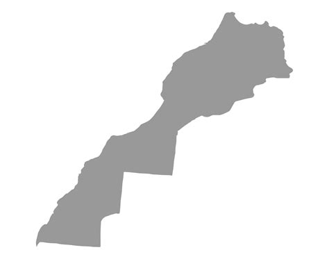 Morocco Map On Png Or Transparent Background Symbol Of Morocc Vector | The Best Porn Website