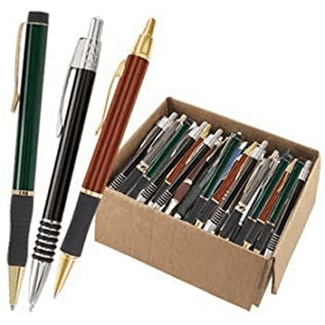 5lb Box Of Assorted Ink Pens Bulk Ballpoint Pens Retractable Metal Lot - Walmart.com - Walmart.com