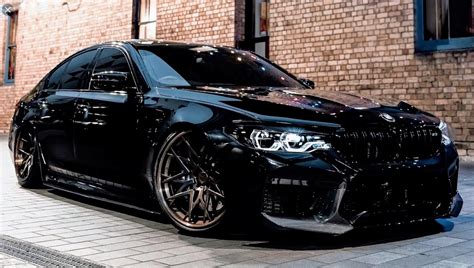 Badass Full Black 2019 BMW M5 Vorsteiner : carporn