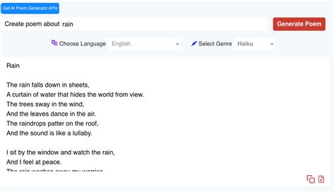 Haiku Generator - Paraphrasing Tool