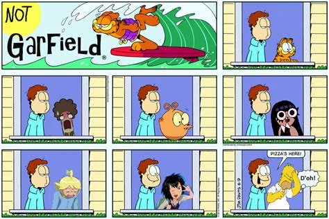 Garfield Pizza's Here Meme by happaxgamma on DeviantArt