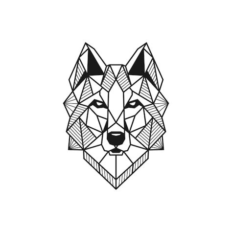 Top 75+ geometric wolf tattoo design super hot - in.cdgdbentre