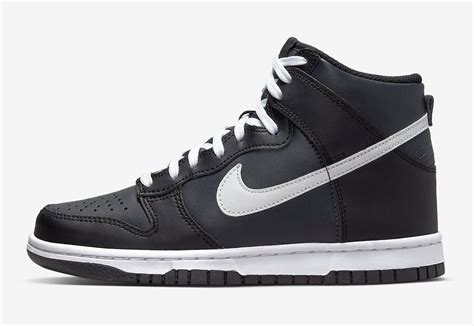 Nike Dunk High Black White DJ6189-001 Release Date - SBD