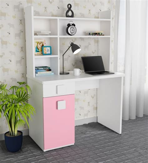 Buy Orlando Kids Study Table in Pink Colour at 9% OFF by Alex Daisy | Pepperfry