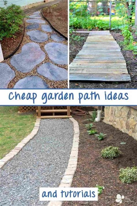 17 Cheap Garden Path Ideas and Helpful Tutorials! - Artsy Pretty Plants