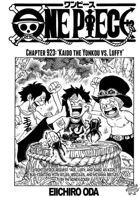 One Piece Manga Chapter 923 Review: Kiado - Otaku Orbit