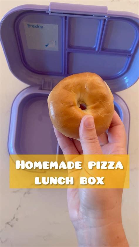 Homemade pizza lunch box | Kids lunch recipes, Healthy school lunches, Easy school lunches