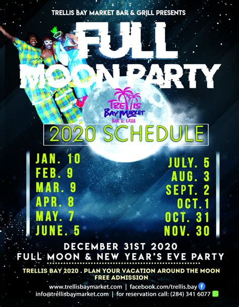 Full Moon Party 2020 - Trellis Bay Market Bar & GrillTrellis Bay Market Bar & Grill