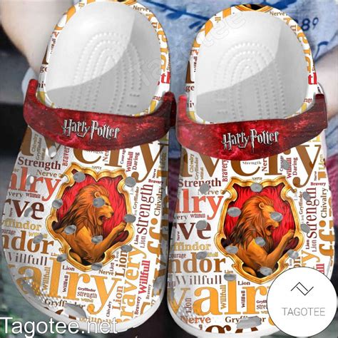 Harry Potter Gryffindor Lion Crocs Clogs - Tagotee