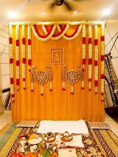 Simple decoration #MarriageDecorationIdeas | Housewarming decorations, Wedding entrance decor ...