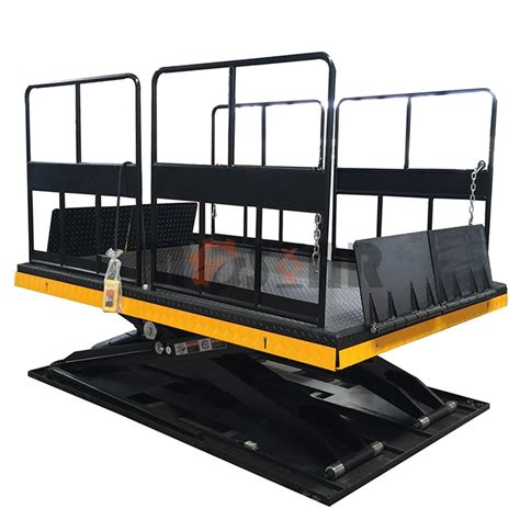 Scissor dock lift for convenient loading&unloading goods