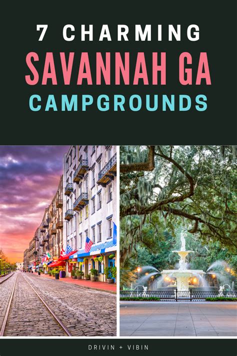 7 Charming Savannah GA Campgrounds | Camping locations, Savannah chat, Travel trailer camping