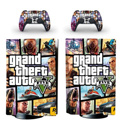 Grand Theft Auto GTA V PS5 Skin Sticker Decal - ConsoleSkins.co