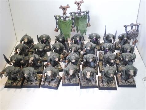 40k Showcase Miniature Painting Studio: Skaven Army - Commission