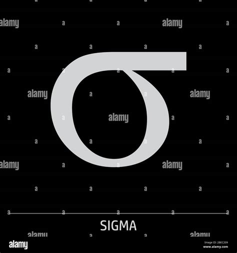 Sigma greek letter icon Stock Vector Image & Art - Alamy