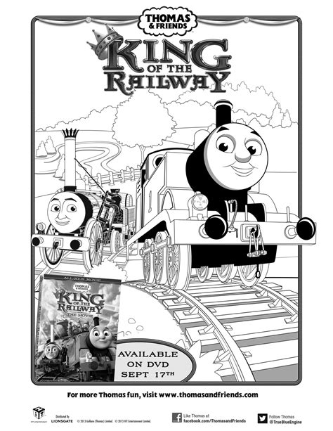 Thomas And Friends Coloring Pages