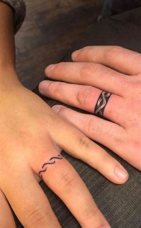 100 Unique Wedding Ring Tattoos You’ll Need to See - Tattoo Me Now