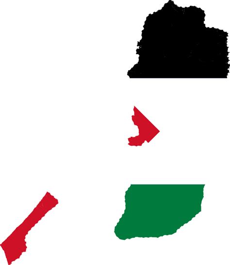 Fileflag Map Of The Land Of Palestinesvg Palestine Palestine Flag | The ...