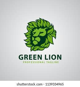 Green Lion Logo Template Stock Vector (Royalty Free) 1139334965 ...