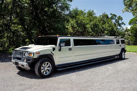 Pearl Hummer Stretch Limo - ET Limos