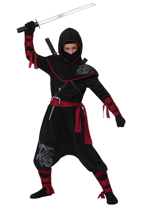 Deadly Ninja Costume For Boys | Ninja Costumes