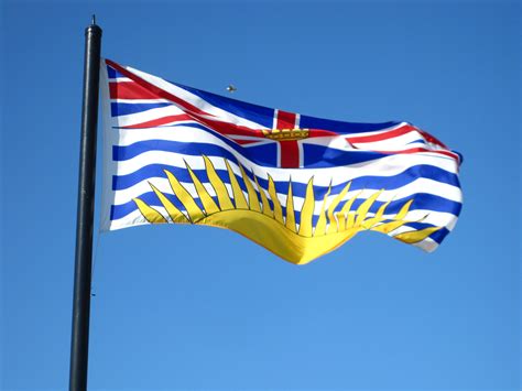 British Columbia Flag in the wind | Small Business BC