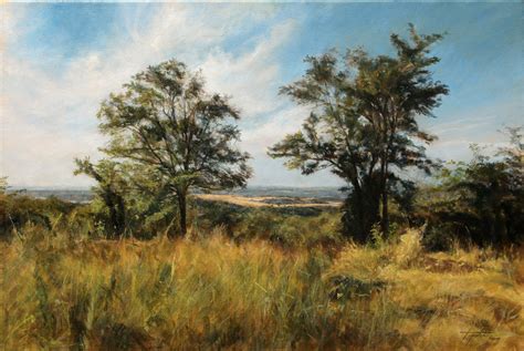 In the Country - Landscape oil painting - Fine Arts Gallery - Original fine Art Oil Paintings ...