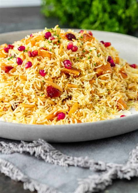 Persian Saffron Rice Recipe + Video | Silk Road Recipes