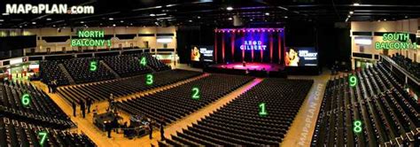 Cardiff International Utilita Arena seat numbers detailed seating plan - MapaPlan.com